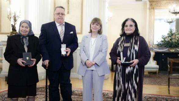 Παρασημοφορήθηκαν από την Πρόεδρο της Δημοκρατίας η Α. Γιαννακίδου και το ζεύγος Αραμπατζή