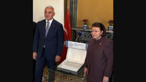 Αρχαία νομίσματα που είχαν κατασχεθεί το Τελωνείο Κήπων επέστρεψε η Ελλάδα στην Τουρκία