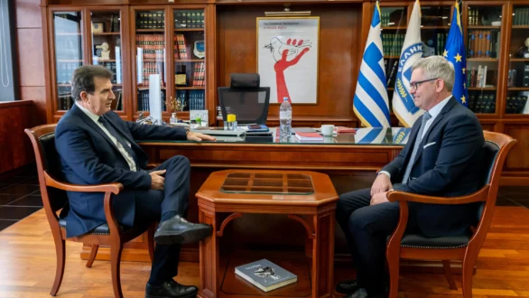Τι συζήτησαν για τον Έβρο Μ. Χρυσοχοΐδης και ο Επίτροπος Εσωτερικών Υποθέσεων και Μετανάστευσης της Ευρωπαϊκής Επιτροπής