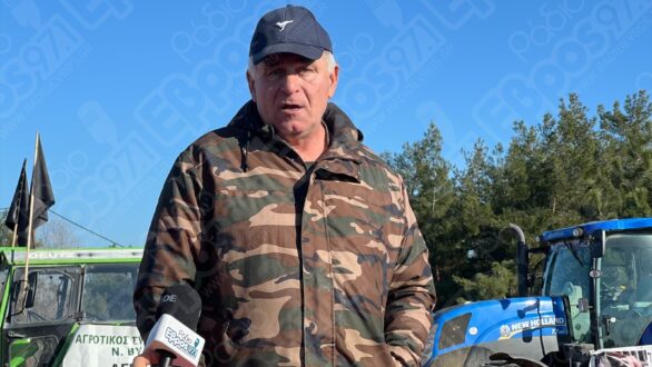 Γ. Μαργαριτίδης: Δεν βγαίνουμε στους δρόμους από… καπρίτσιο – 5η μέρα στο μπλόκο των Καστανεών