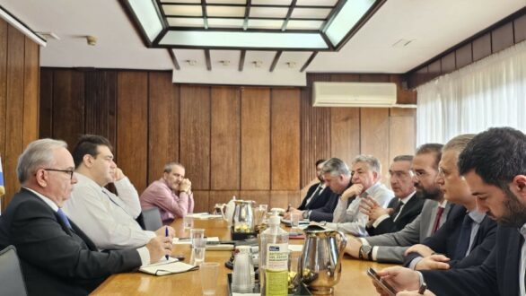 Ο Περιφερειάρχης ΑΜΘ στη συνάντηση εργασίας της ΕΝΠΕ με τους Υπουργούς Θ.Λιβάνιο & Ν.Παπαθανάση