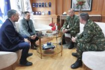 Συνάντηση με τους νέους Διοικητές του Δ’ Σώματος Στρατού είχε ο δήμαρχος Αλεξανδρούπολης