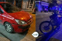 Τροχαίο με Ι.Χ. και μοτοσυκλέτα στο κέντρο της Ορεστιάδας