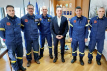 Εθιμοτυπική συνάντηση του νέου Συντονιστή Επιχειρήσεων Πυροσβεστικού Σώματος ΑΜΘ με τον Δήμαρχο Αλεξανδρούπολης