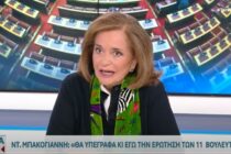 Ντ. Μπακογιάννη: Θα υπέγραφα κι εγώ την ερώτηση των 11 βουλευτών