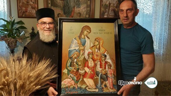 Ένα έργο καρδιάς για τη Θράκη και “τα παιδιά της” από τον αγιογράφο Σωτήρη Αθανασιάδη