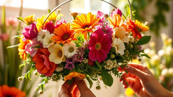 Πώς φτιάχνουμε το πρωτομαγιάτικο στεφάνι