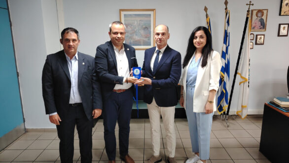 Συνάντηση της Ένωσης Αξιωματικών ΕΛ.ΑΣ. ΑΜΘ με τον Γενικό Συντονιστή Αστυνομίας Β. Ελλάδος