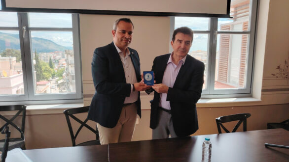 Συνάντηση της Ένωσης Αξιωματικών ΕΛ.ΑΣ. Α.Μ.Θ. με τον Υπουργό Προστασίας του Πολίτη