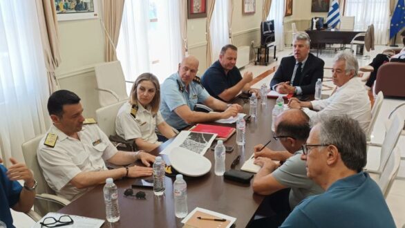 Σύσκεψη για την επαναλειτουργία του Τελωνείου Σαμοθράκης