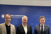 Συνάντηση του Δημάρχου Ορεστιάδας με τον Υπουργό Μετανάστευσης και Ασύλου Μ. Βορίδη
