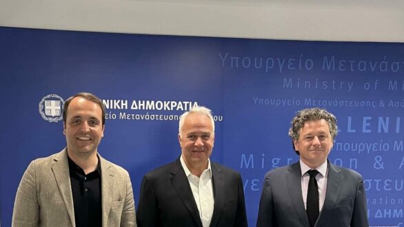 Συνάντηση του Δημάρχου Ορεστιάδας με τον Υπουργό Μετανάστευσης και Ασύλου Μ. Βορίδη