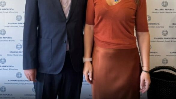 Επίσκεψη Δημάρχου Ορεστιάδας στο Υπουργείο Κοινωνικής Συνοχής και Οικογένειας