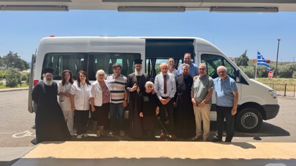 Δωρεά λεωφορείου για τα ιδρύματα της Μητρόπολης Αλεξανδρουπόλεως