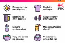 Ελληνικός Ερυθρός Σταυρός: 10 απλές οδηγίες για προστασία από τον καύσωνα