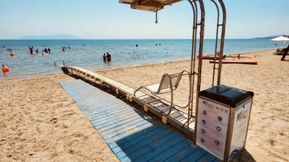 Αλεξανδρούπολη: Άμεση προσβασιμότητα στη θάλασσα για άτομα με αναπηρία