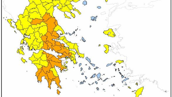 Υψηλός κίνδυνος πυρκαγιάς (κατηγορία κινδύνου 3) στην Π.Ε. Έβρου