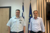 Συνάντηση του Δημάρχου Μαρωνείας-Σαπών με τον Διοικητή του Α.Τ. Σαπών