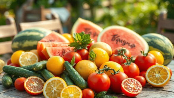 Καλοκαιρινές τροφές που σε δροσίζουν