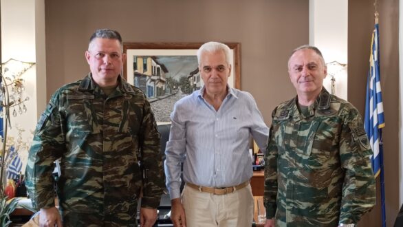 Επίσκεψη του Διοικητή 12ης Μ/Κ Μεραρχίας Πεζικού “Έβρος” στο Δήμο Σουφλίου
