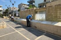 Αλεξανδρούπολη: Καθαρίστηκαν τα γκράφιτι από την Πλατεία Ελευθερίας