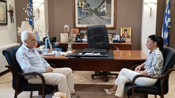 Επίσκεψη της Ευρωβουλευτή και Προέδρου της Φωνής Λογικής A. Λατινοπούλου στο Δήμο Σουφλίου