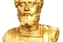 Ολόχρυση προτομή Ρωμαίου αυτοκράτορος ανευρέθη εις την Αγίαν Πέτραν Διδυμοτείχου παρά την αρχαίαν Πλωτινούπολιν