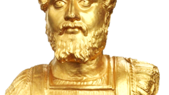 Ολόχρυση προτομή Ρωμαίου αυτοκράτορος ανευρέθη εις την Αγίαν Πέτραν Διδυμοτείχου παρά την αρχαίαν Πλωτινούπολιν