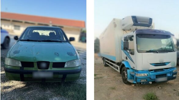 Συνελήφθησαν 3 διακινητές με συνολικά 8 άτομα σε Τυχερό και Φέρες