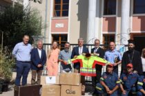 Δωρεά πυροσβεστικού εξοπλισμού από τη Βαυαρία