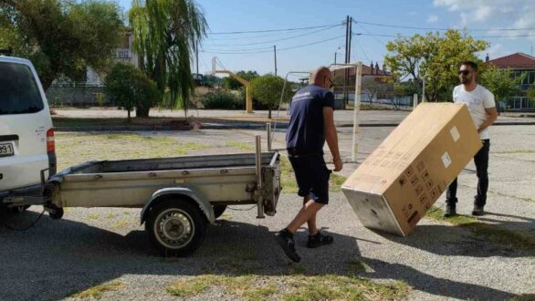 Ανώνυμος χορηγός χάρισε ένα ολοκαίνουργιο ψυγείο στο Γυμνάσιο – Λύκειο Δικαίων