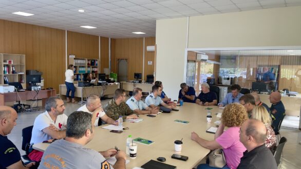 Σύσκεψη του Τοπικού Συντονιστικού Οργάνου Πολιτικής Προστασίας στον Δήμο Ορεστιάδας για πλημμυρικά φαινόμενα