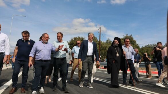 Παραδόθηκε το έργο κατασκευή γέφυρας Κοσμίου