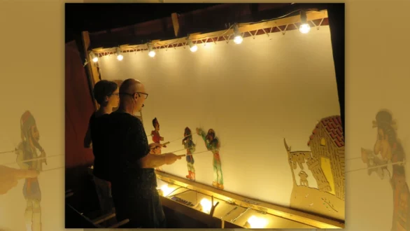 «Ο γάμος του μπαρμπα-Γιώργου και η φωτογραφία της νύφης» | Παράσταση θεάτρου σκιών στο Μουσείο Μετάξης