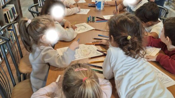 Επίσκεψη του 7ου Νηπιαγωγείου Διδυμοτείχου στη Δημοτική Βιβλιοθήκη