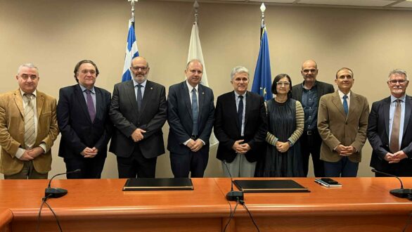 Συνάντηση πρυτανικών αρχών του Δημοκρίτειου Πανεπιστημίου Θράκης και του Αριστοτέλειου Πανεπιστημίου Θεσσαλονίκης στην Κομοτηνή