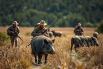 Οργανωμένο κυνήγι αγριογούρουνων από το Δασαρχείο Αλεξανδρούπολης