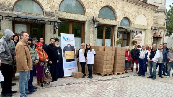 Διακόσια δέματα αγάπης σε οικογένειες από τη Μητρόπολη Διδυμοτείχου