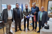 Συνάντηση του δημάρχου Αλεξανδρούπολης με τον Δήμαρχο του Kelsterbach της Φρανκφούρτης