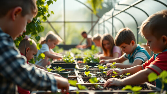 «Λαχανόκηποι» σε 4.384 σχολεία – Ξεκινά ο διαγωνισμός για την προμήθεια εξοπλισμού