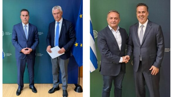 Δημοσχάκης και Κελέτσης συναντήθηκαν ξεχωριστά με τον Υπουργό Περιβάλλοντος για τα νερά του Άρδα