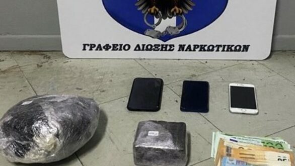 Σύλληψη δύο ατόμων στην Ξάνθη για διακίνηση ναρκωτικών