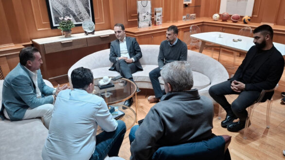 Συνάντηση του Γ. Ζαμπούκη με τον Ειδικό Γραμματέα Τεχνητής Νοημοσύνης και Διακυβέρνησης Δεδομένων