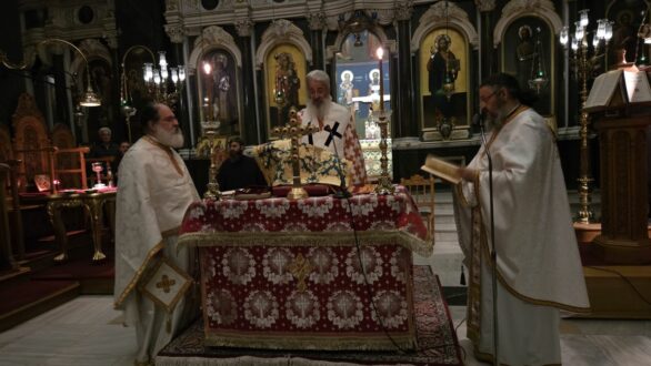 Η Θεία Λειτουργία Αγίου Ιακώβου του Αδελφοθέου στη Μητρόπολή