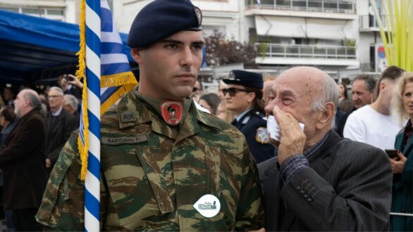 Μια ξεχωριστή ανθρώπινη στιγμή στην παρέλαση της Ορεστιάδας