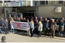 Δυναμική η διαμαρτυρία των αστυνομικών της Αλεξανδρούπολης ενάντια στο κλείσιμο του Περιφερειακού Ιατρείου