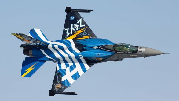 Αεροπορική επίδειξη του F-16 «ΖΕΥΣ» στην Αλεξανδρούπολη