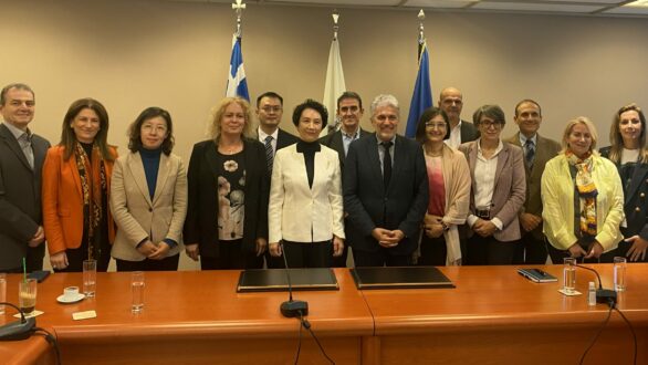 Επίσκεψη και υπογραφή Μνημονίου Συνεργασίας μεταξύ του ΔΠΘ και του Shandong Sport University