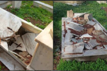 Μεγάλες καταστροφές από πτώσεις δέντρων στα κοιμητήρια του Σουφλίου