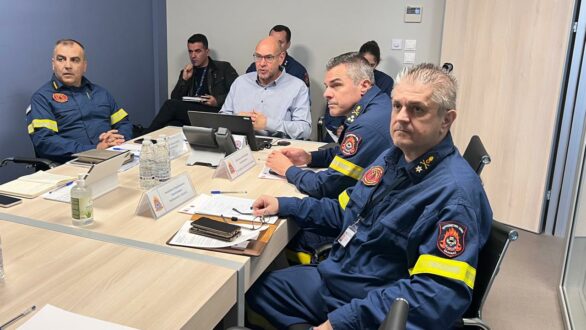 Συνεδρίασε η Επιτροπή Εκτίμησης Κινδύνου για την κακοκαιρία σήμερα και αύριο 